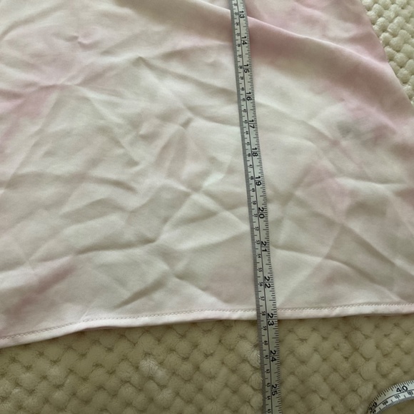 A New Day V-Neck Camisole - Pink and White - Size Large - Picture 9 of 9